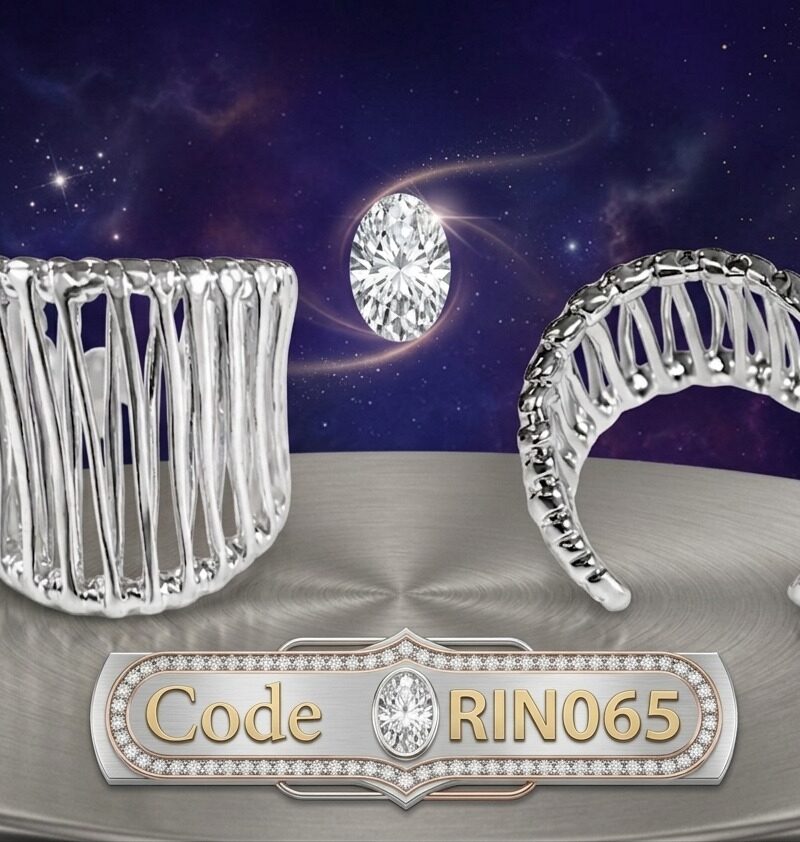 Luxury Silver Matching Ring