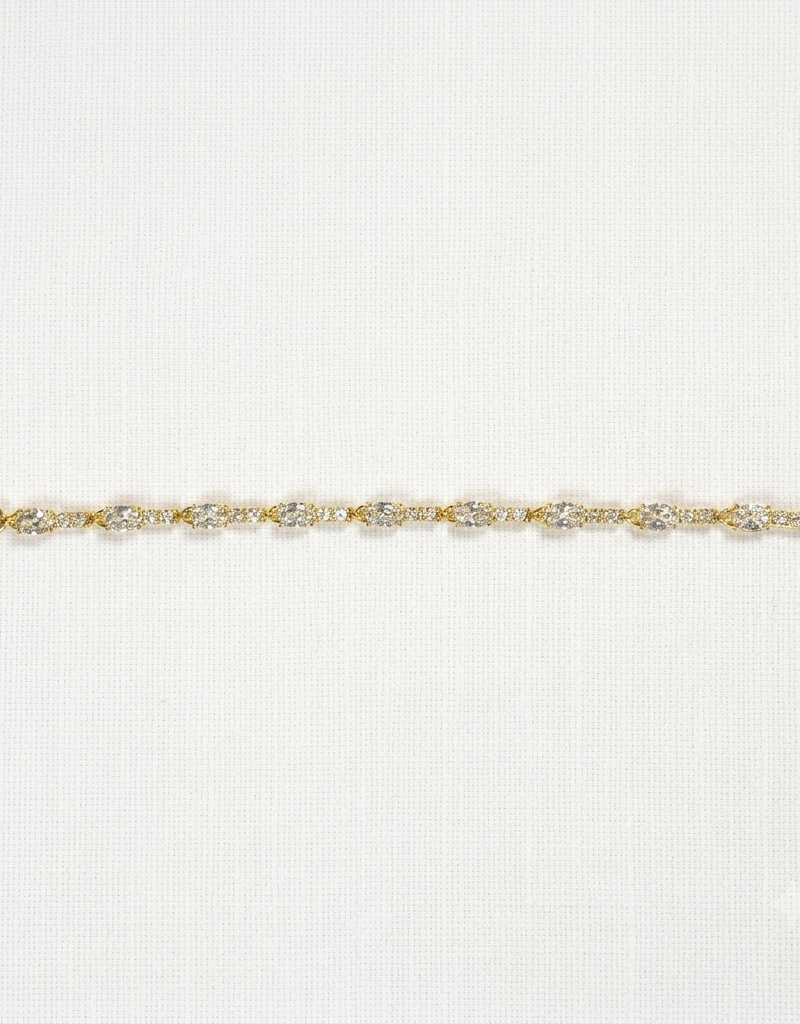 Gold Plated Yin-Yang Beaded Bracelet