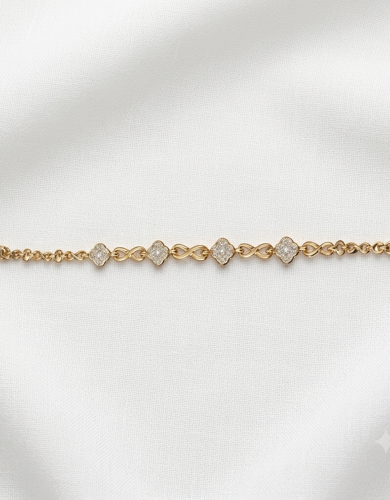 Gold Plated Mariner Link Bracelet